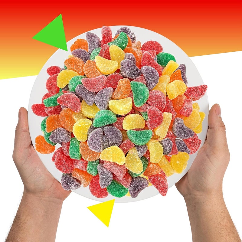 LAETAFOOD Assorted Fruit Slices Candy - 2 Pound Bulk Bag - Image 5